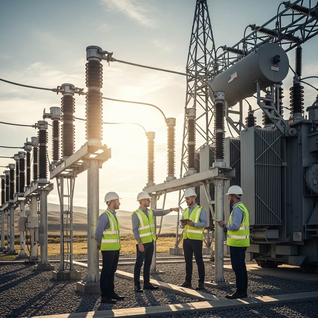 Yüksek Gerilim Tesis Kurulumu ile Güvenli Enerji Altyapısı